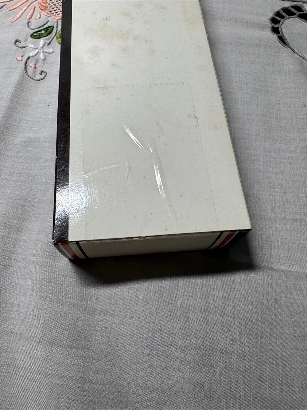 Yves Saint Laurent Gray 100% Cotton Men’s Sock in Original Sealed Box